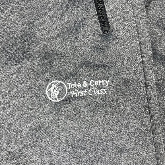 Tote & Carry First Class Tracksuit Set - Grey Tech Hoodie & Joggers - Picture 6 of 13